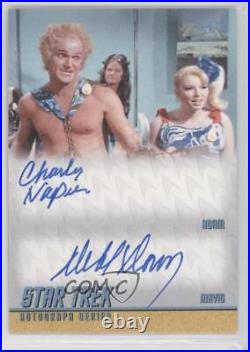 2013 Star Trek The Original Series Heroes & Villians Charles Napier Auto 0c3