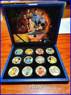 2015 24K Gold Plated Star Trek Original Series Collector Set. VERY RARE