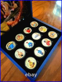 2015 24K Gold Plated Star Trek Original Series Collector Set. VERY RARE