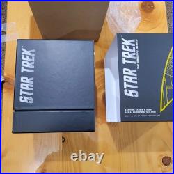 2015 Star Trek The Original Series Enterprise Kirk 1oz Silver Proof 2 Coin set