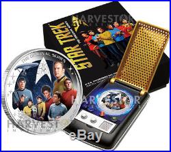 2016 Star Trek Original Series 2 Oz. Silver The Crew Original Mint Packaging