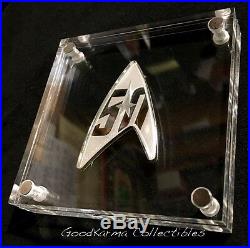 2016 Star Trek The Original Series 50th Anniversary 1oz Silver Proof Delta Coin