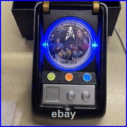 2016 Star Trek The Original Series TOS 2 oz Silver Proof Coin With Communicator