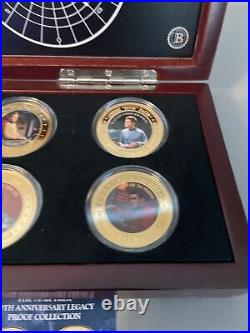 2016 The Bradford Exchange Star Trek 24K Gold Coin Set Legacy Proof Collection