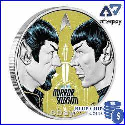 2017 $1 Star Trek The Original Series Mirror, Mirror 1oz Silver Proof Coin #334