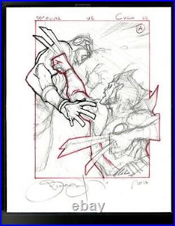 2018 Marvel Masterpieces Original Art Sketch Simone Bianchi Wolverine redempt