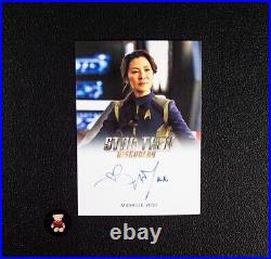 2018 Star Trek Discovery Michelle Yeoh as Captain Philipa Georgiou Autograph