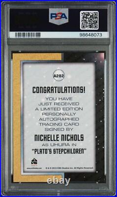 2018 Star Trek The Original Series Nichelle Nichols Auto Autograph PSA 9 Mint