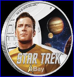 2019 Star Trek The Original Series Kirk Proof $1 1oz Silver COIN NGC PF 70 FR