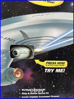 2022 Playmates Classic Star Trek Uss Enterprise Ncc-1701 In Hand