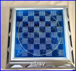 25th Anniversary Star Trek Gold & Silver Chess Set by Franklin Mint