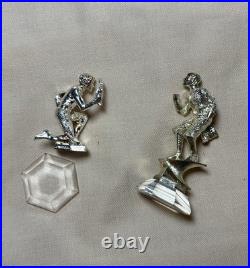 25th Anniversary Star Trek Gold & Silver Chess Set by Franklin Mint