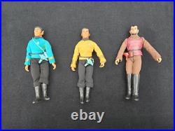 3 x Star Trek Vintage 1970s Action Figures 3 x Star Trek Vintage 1970s Action Figures