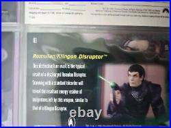 30 Years of Star Trek Phase One Chase Sets & Binder Skymotion 109 Cards