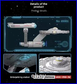 3088 Piece Star Trek U. S. S Enterprise Building Block Set Brand New
