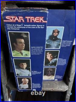 3x's Vintage Star Trek Pedigree Toys Kirk, Spock and Dekker Unit MIB Mego
