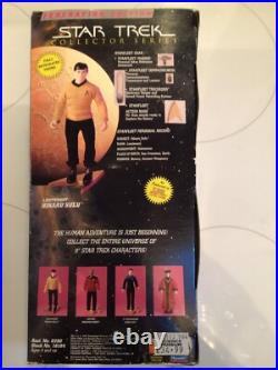 5 STAR TREK TOS 9 Action Figures UHURA Sulu CHEKOV Kirk VINTAGE 90's Playmates