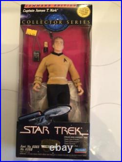 5 STAR TREK TOS 9 Action Figures UHURA Sulu CHEKOV Kirk VINTAGE 90's Playmates