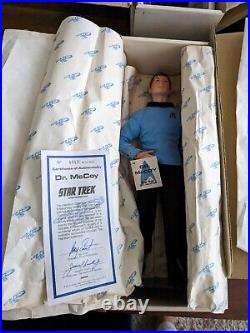 (7) Star Trek Hamilton Collection 1988 Porcelain Dolls with COA