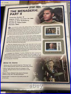 82 Panels Official US Postage Celebrating Original Star Trek Series- PCS Stamps