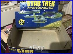 A&BC Gum Complete Empty Box For Star Trek Completely Original