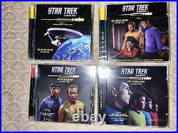 ALEXANDER COURAGE STAR TREK Original Series TV soundtrack 1701 Vol 1,2,3,4 8 CDs