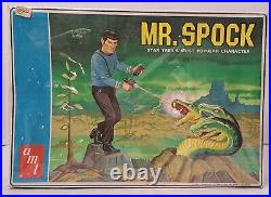 AMT S956 Mr. Spock Plastic Model Kit Original 1968 Sealed SEE DESCRIPTION