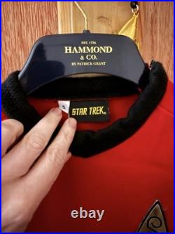 ANOVOS Star Trek TOS Season 3 Command Red Uniform Tunic Small