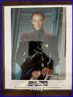 Alexander Siddig Bashir Star Trek DS9 Hand Signed Autographed JSA COA 8x10