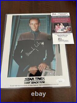 Alexander Siddig Bashir Star Trek DS9 Hand Signed Autographed JSA COA 8x10