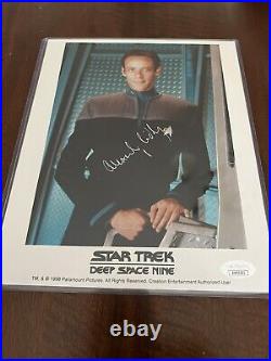 Alexander Siddig Bashir Star Trek DS9 Hand Signed Autographed JSA COA 8x10