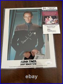 Alexander Siddig Bashir Star Trek DS9 Hand Signed Autographed JSA COA 8x10