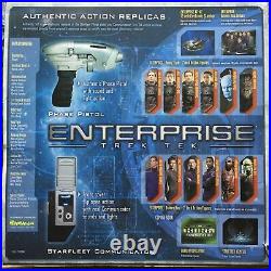 Art Asylum Star Trek Tek Enterprise Communicator/Phase Pistol New