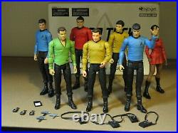 Art Asylum Star Trek the Original Series Season 1 complete crew