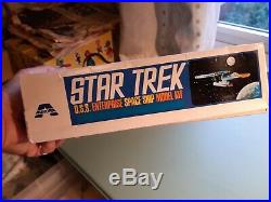 Aurora Star Trek enterprise original 1968 made in Bexhill kit 921 complete