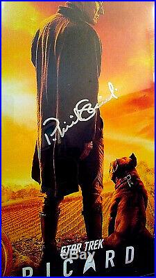 Autographed Poster Of the Series Star Trek Picard + C. O. A. Patrick Stewart
