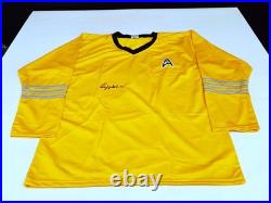 Autographed/Signed William Shatner Star Trek Captain Kirk Shirt/Uniform JSA COA