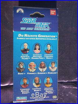 Bandai German 1993 Star trek Next Generation Troi Figure sealed in Original Box