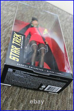Barbie Doll Lieutenant Uhura Star Trek Original Collector Black Label Doll-NIB