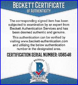 Beckett Star Trek Deforest Kelley As Dr. Mccoy Signed 8x10 Photo-photograph 6546