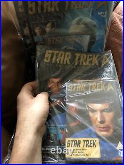 Bin 18 X Star Trek The Original Series Magazine & DVD Mainly Still Sealed