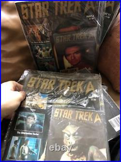 Bin 18 X Star Trek The Original Series Magazine & DVD Mainly Still Sealed