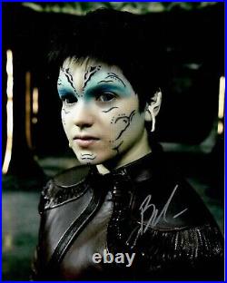Blu Del Barrio Star Trek Movie Actress Hollywood Signed 8 x 10 Photo COA TTM