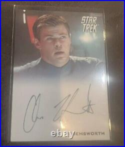 CHRIS HEMSWORTH 2009 Star Trek Autograph Card THOR AVENGERS