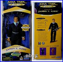 Captain Kirk' Piece of Action' Star Trek Playmates 9 Action Figure 1996 New