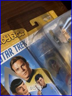 Captain Kirk Star Trek Action Figure Bendyfigs Autographed