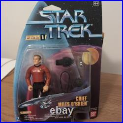 Chief Miles O' Brien MOC Star Trek Warp Factor Series 1 DS9 DEEP SPACE NINE