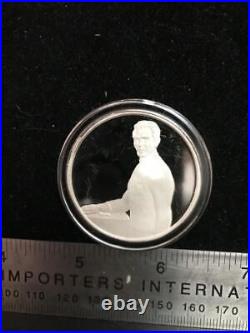 Classic Star Trek Scotty 1 Oz Pure Silver Proof Coin
