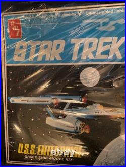Collectors Star Trek Model Kit U. S. S Enterprise! Original Vintage Unopened Kit Collectors Star Trek Model Kit U. S. S Enterprise! Original Vintage Unopened Kit