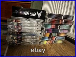 Complete Star Trek Next Generation, complete Original Series, and Complete Movie
